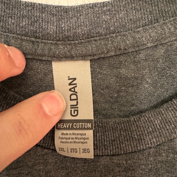 Muppets Christmas Carol Christmas Dark Gray Heavy Cotton T-Shirt - Picture 2 of 2